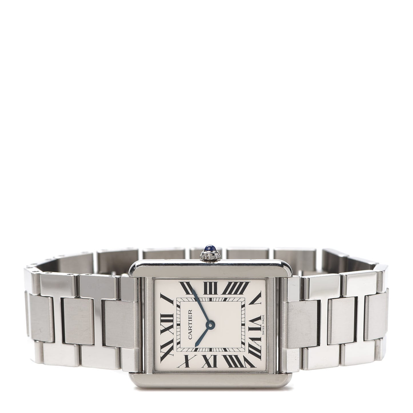 Stainless Steel 27mm Tank Solo Quartz Watch