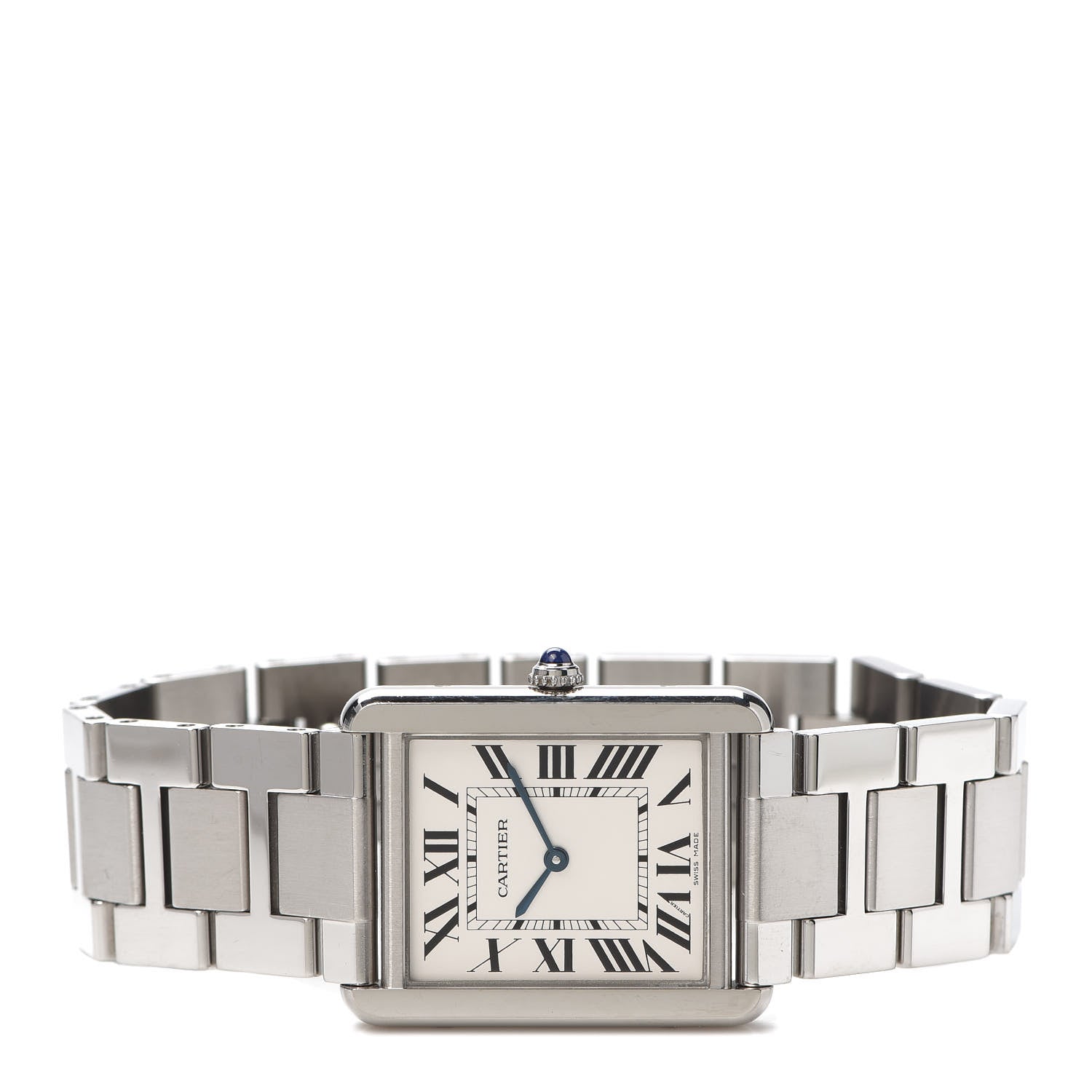 Cartier Stainless Steel 27mm Tank Solo Quartz Watch 2 of 6