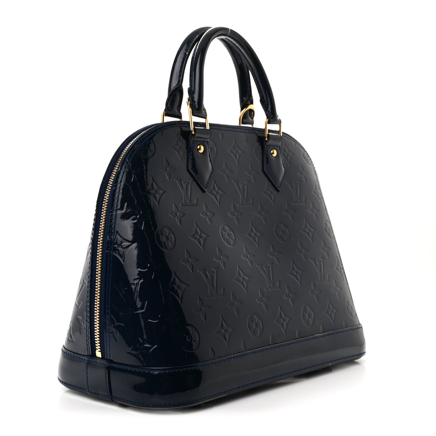 Louis Vuitton Vernis Alma PM Grand Blue 3 of 11