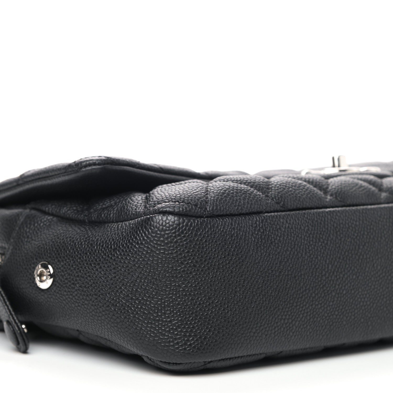 Chanel Caviar Quilted Jumbo Easy Flap Black 5 of 9
