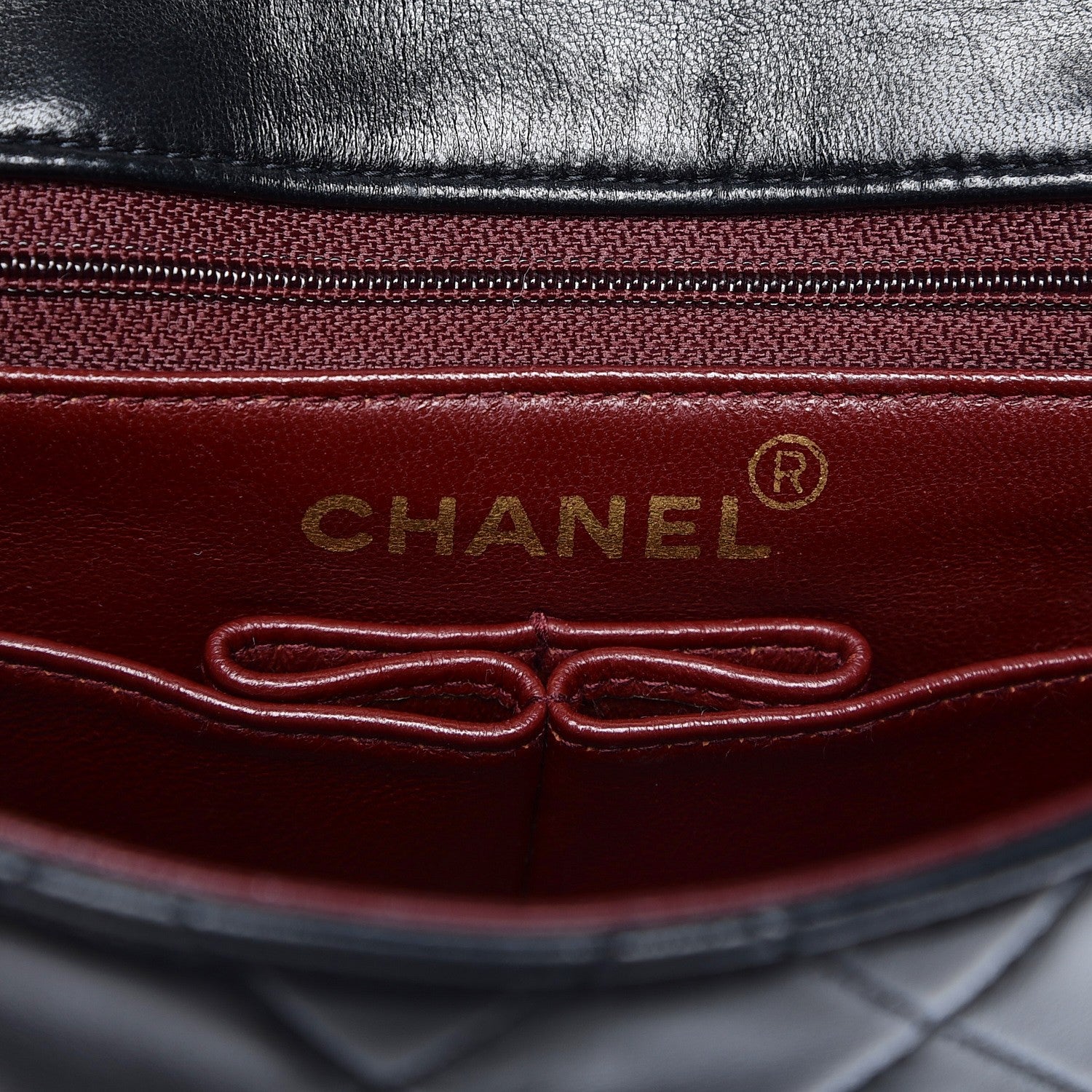 Chanel Lambskin Quilted Small Flap Black 6 of 9