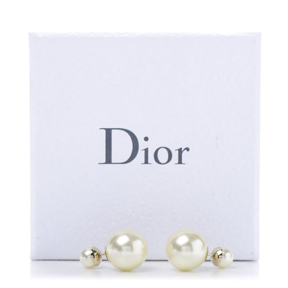 Christian Dior Pearl Mise En Dior Tribal Earrings 6 of 6