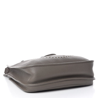 Hermes Taurillon Clemence Evelyne III GM Etain 4 of 15