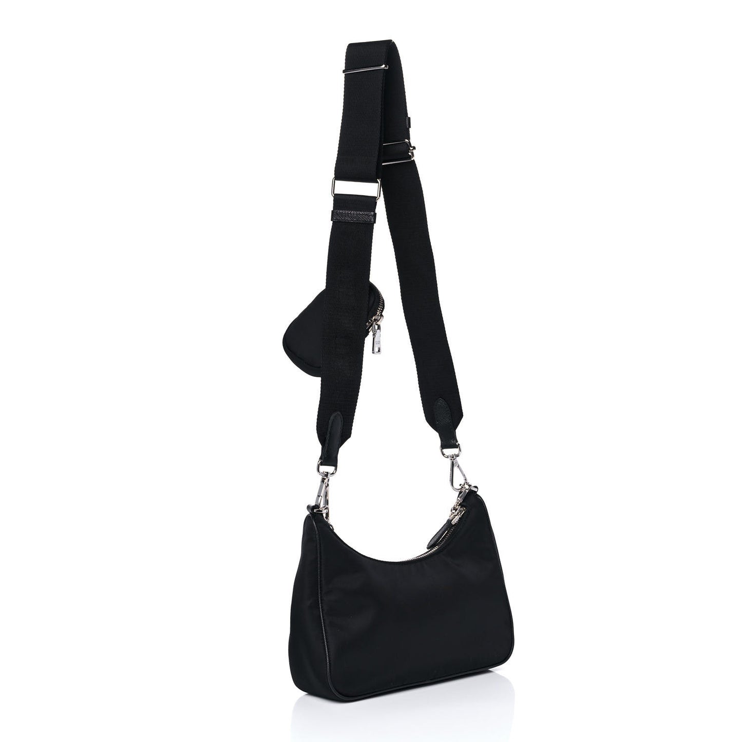Nylon Re-Edition 2005 Shoulder Bag Black