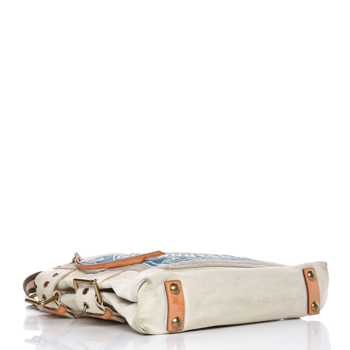 Toile Globe Shopper Cabas MM Blue