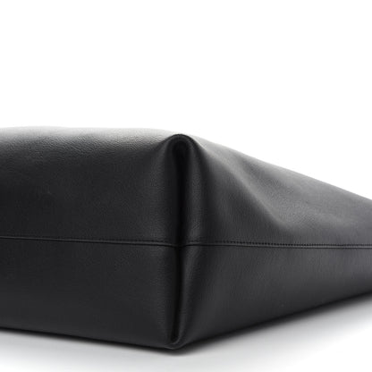 Saint Laurent Calfskin Large Shopping Tote Black 9 of 11
