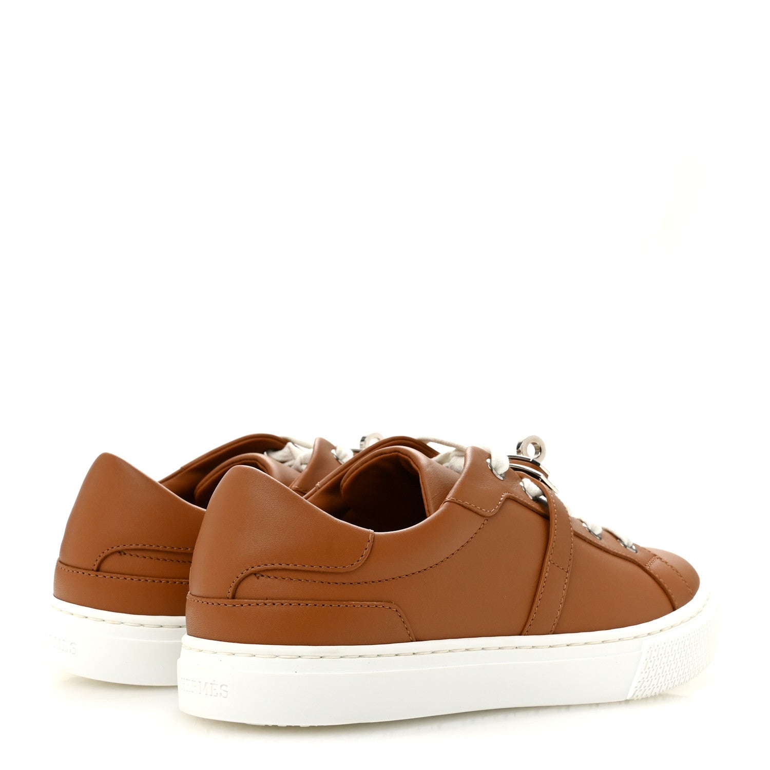 Hermes Calfskin Day Sneakers 36.5 Naturel 5 of 11