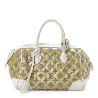 Louis Vuitton Monogram Bouclettes Speedy Round Perle 1 of 14