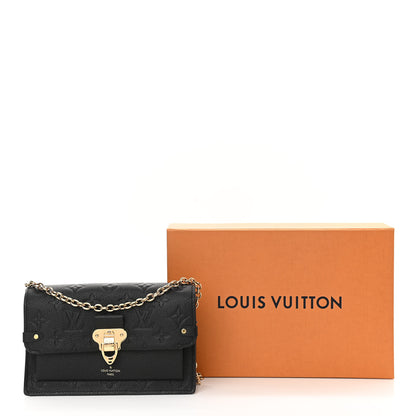 Louis Vuitton Empreinte Vavin Chain Wallet Black 10 of 10