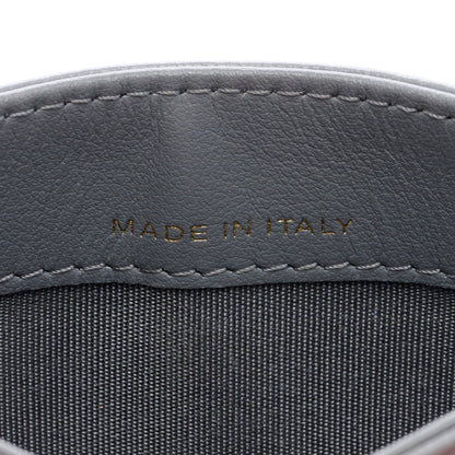 Chanel Lambskin Quilted Chanel 19 Card Holder Grey 7 of 8