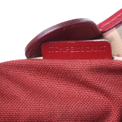 Burberry Haymarket Check Small Canterbury Parade Red 8 of 13