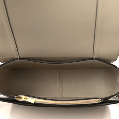 Celine Shiny Smooth Calfskin Medium Frame Shoulder Bag Grege Storm 5 of 10