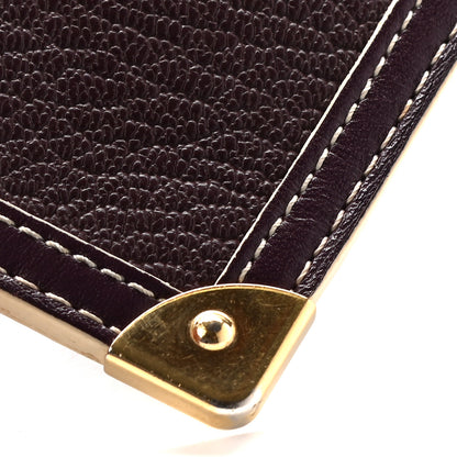 Louis Vuitton Suhali Key Pouch Prune 8 of 13