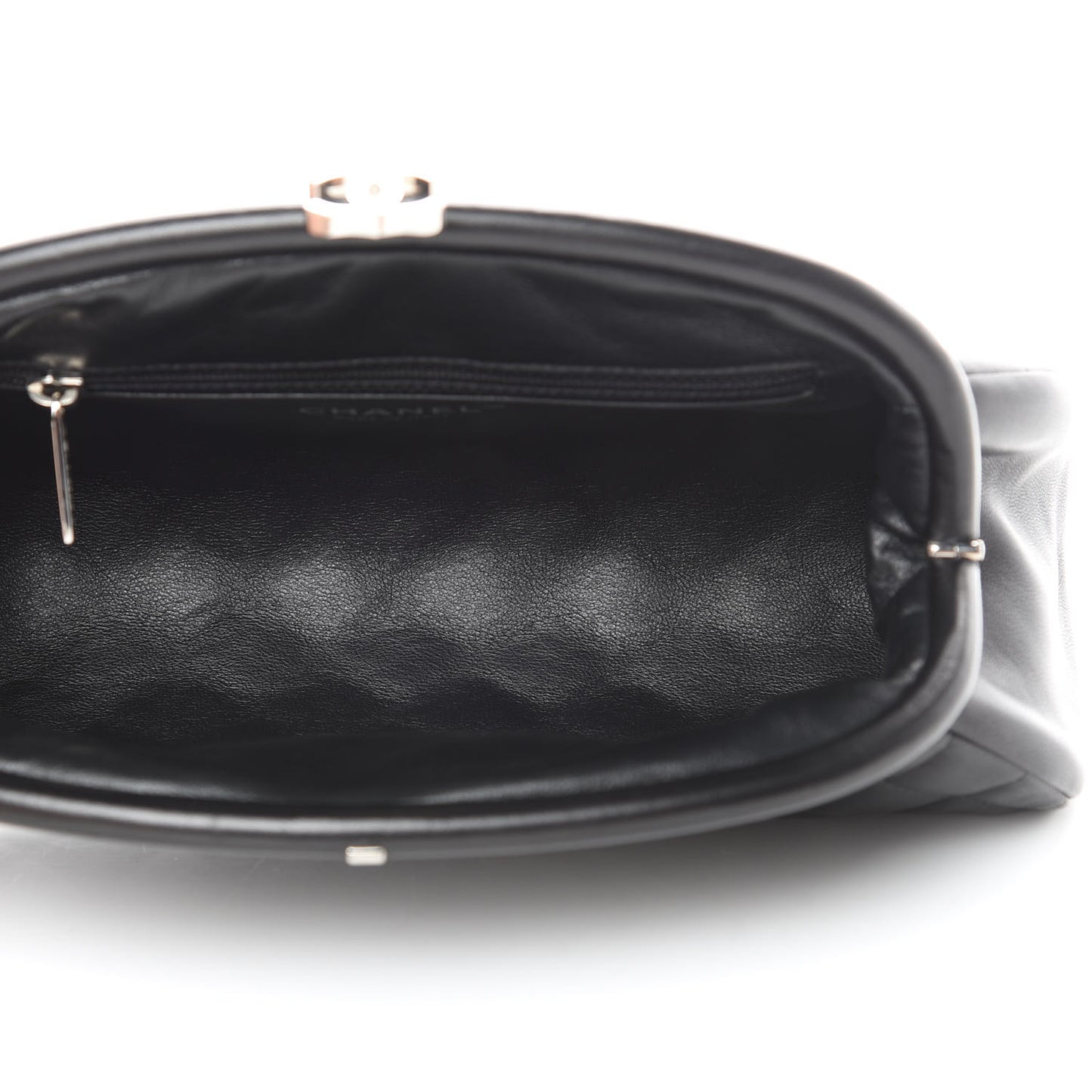 Lambskin Quilted Timeless Clutch Black