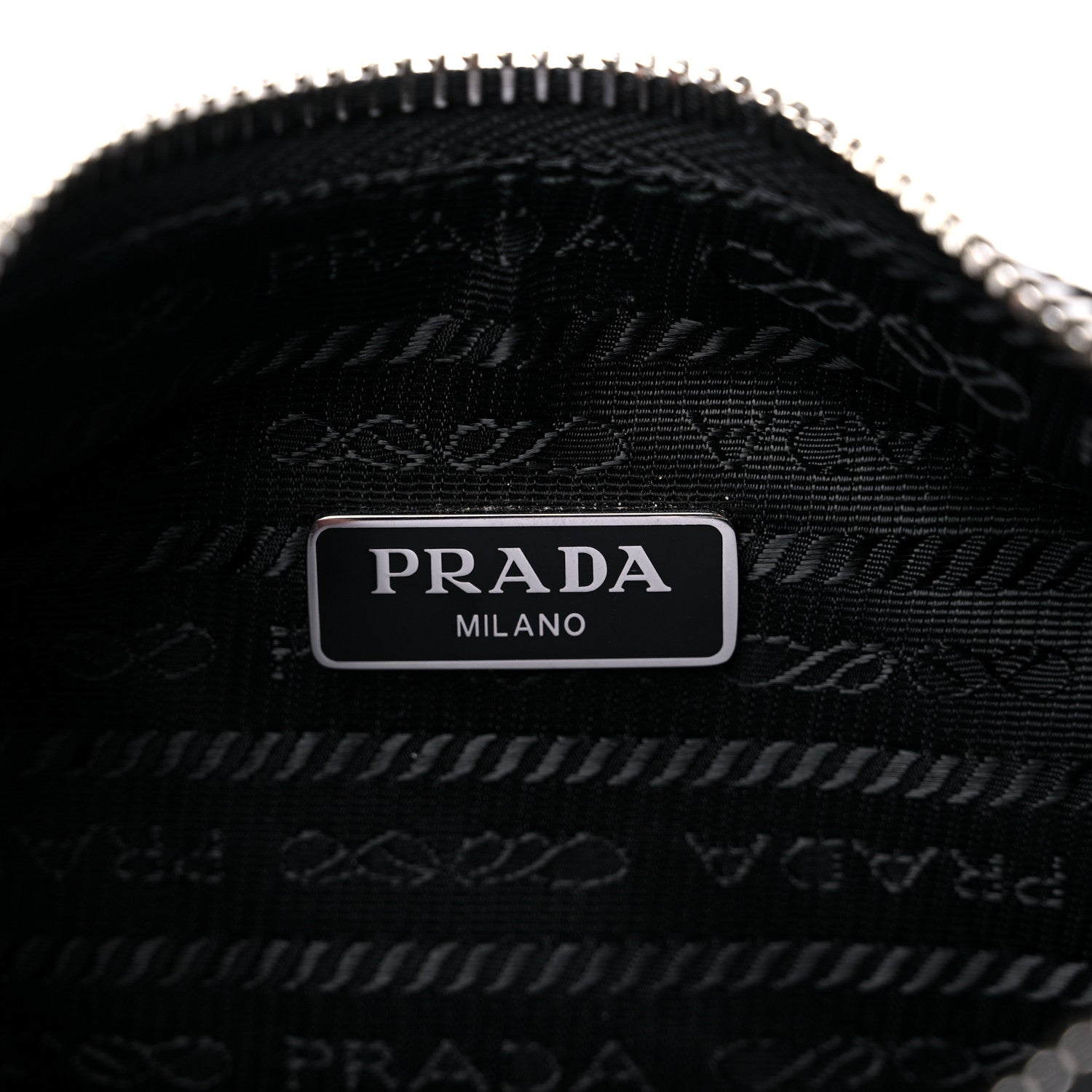 Prada Nylon Re-Edition 2005 Shoulder Bag Black 6 of 8