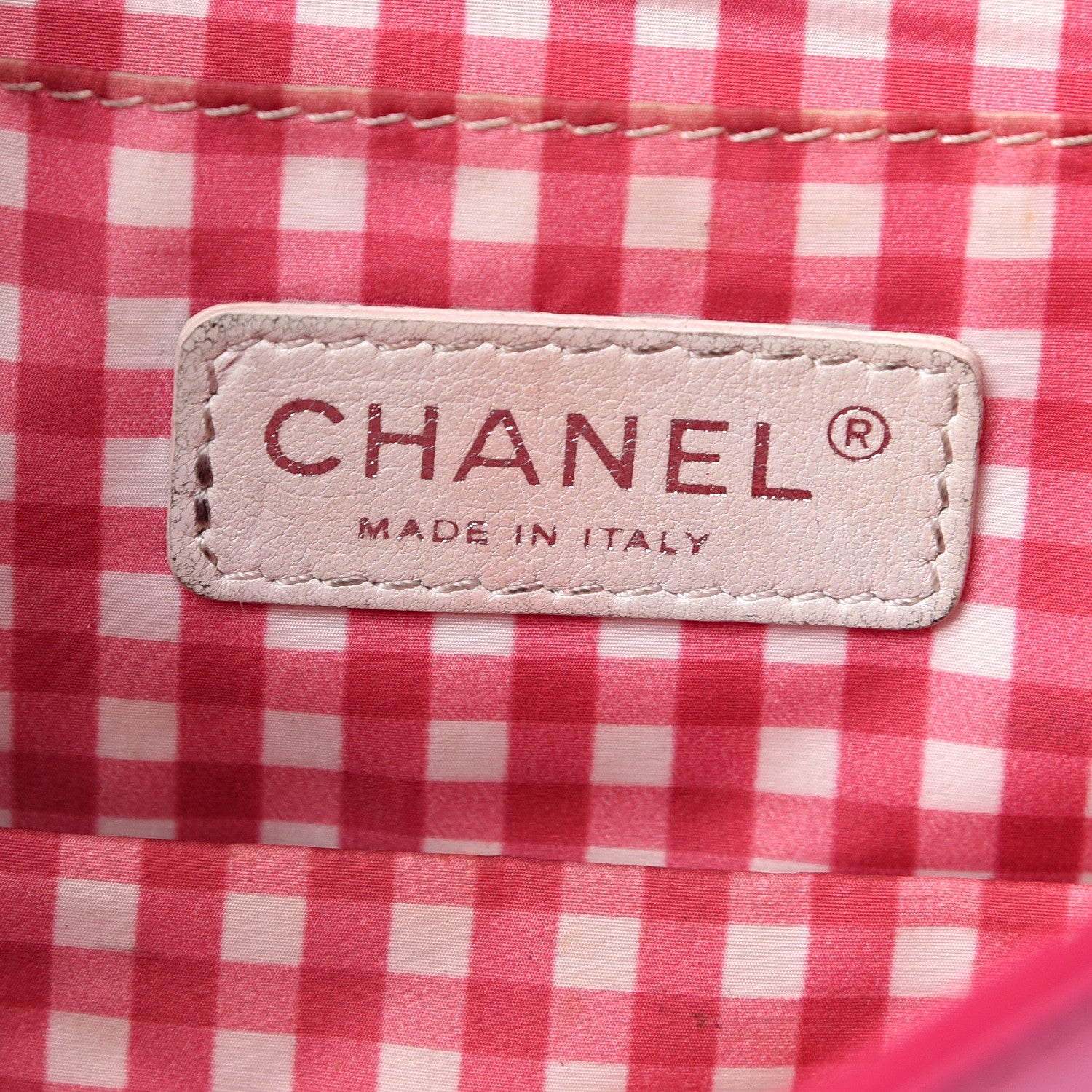 Chanel Glazed Calfskin Small Lipstick Flap Bag Fuchsia 5 of 20