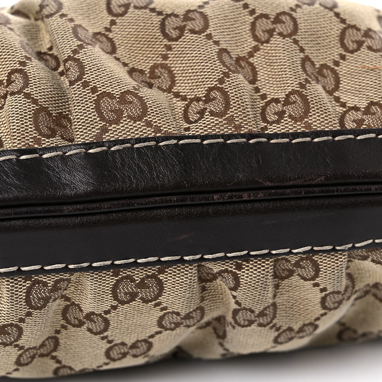 Gucci Monogram GG Queen Hobo Brown 13 of 15