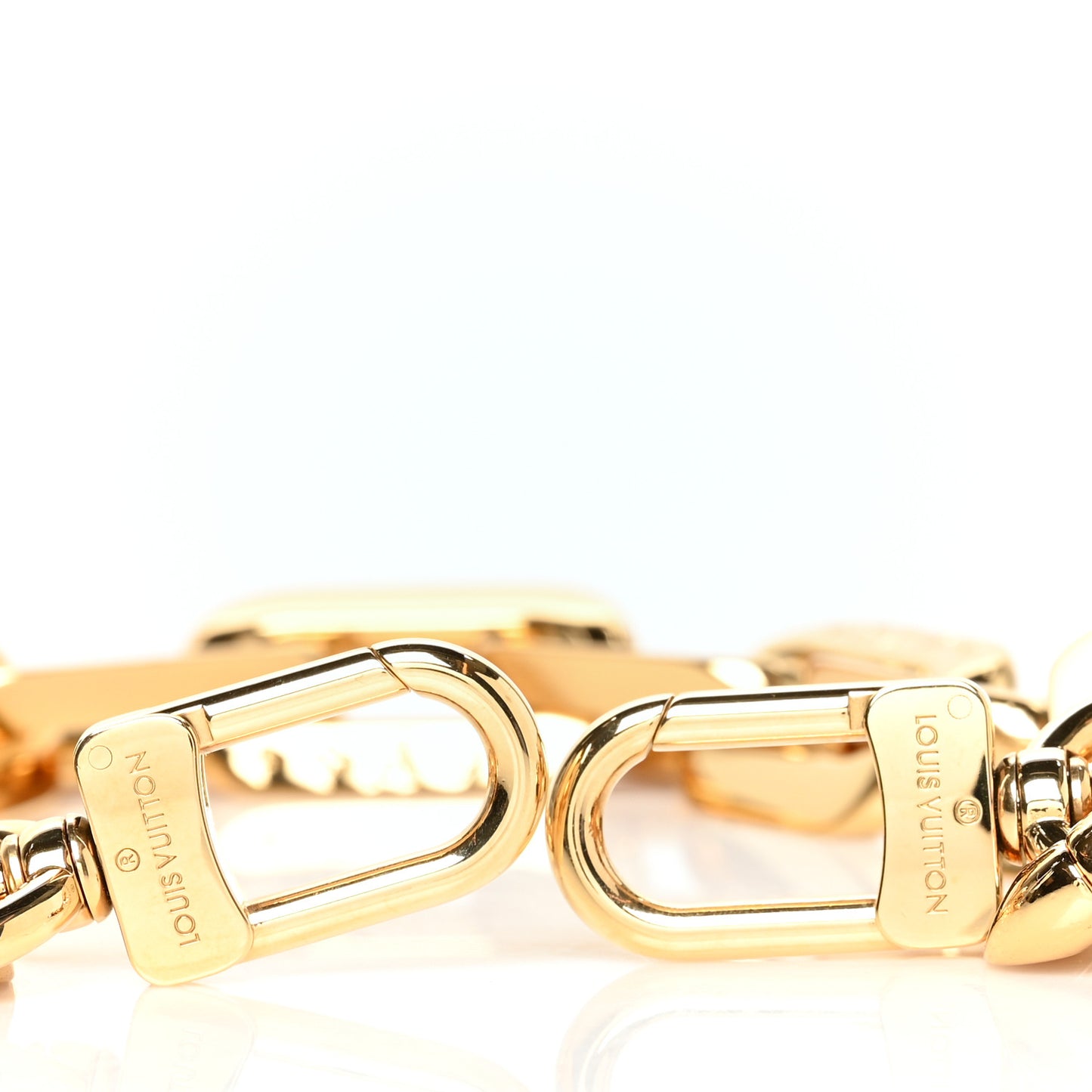 Metal Coussin MM Chain Strap Gold
