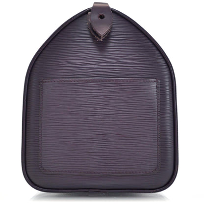 Louis Vuitton Epi Speedy 30 Cassis Purple 5 of 11