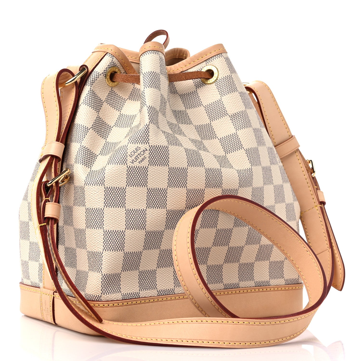 Louis Vuitton Damier Azur Noe BB 3 of 9