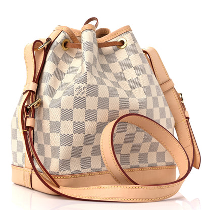 Louis Vuitton Damier Azur Noe BB 3 of 9
