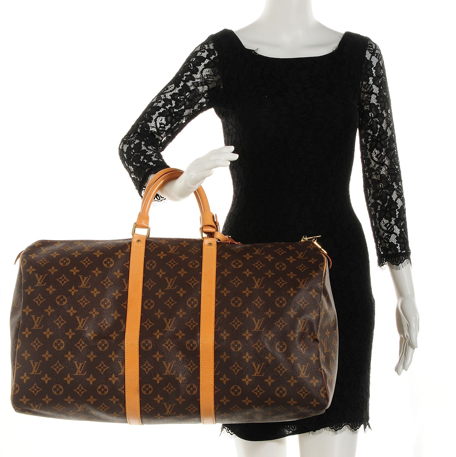 Louis Vuitton Monogram Keepall 55 2 of 7