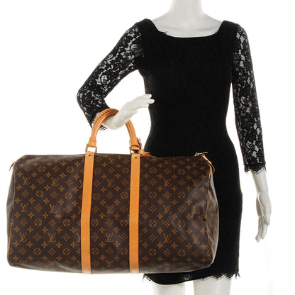 Louis Vuitton Monogram Keepall 55 2 of 7