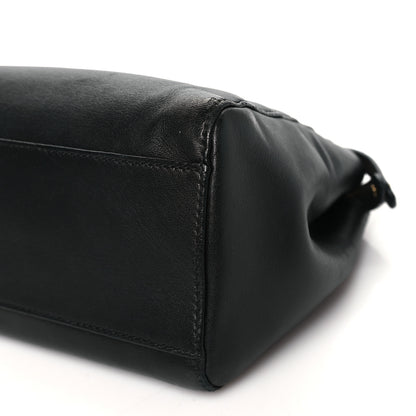 Fendi Nappa Mini Peekaboo Iconic Satchel Black 11 of 12