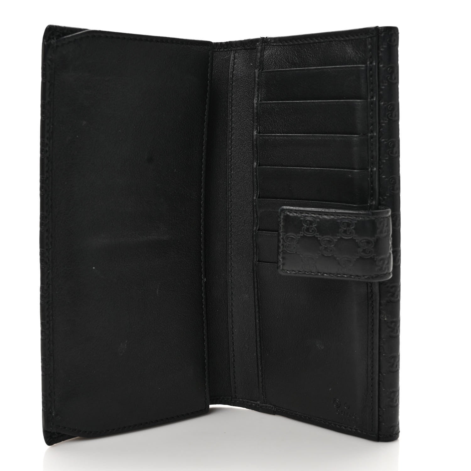 Gucci Microguccissima Continental Flap Wallet Black 6 of 10