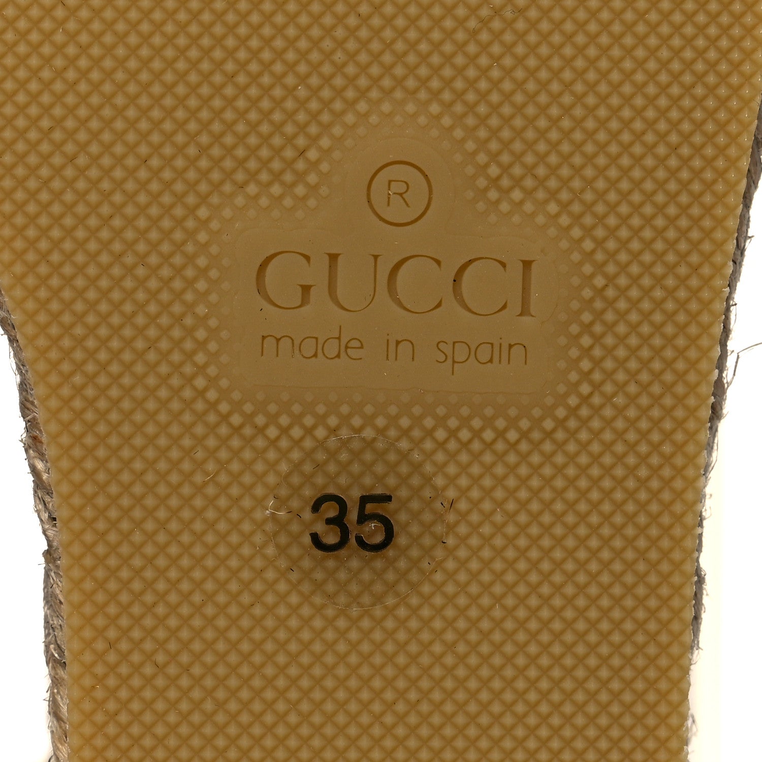 Gucci Nappa Matelasse GG Marmont Ankle Wrap Platform 35/120mm Espadrille Wedges 35 Great White 7 of 8
