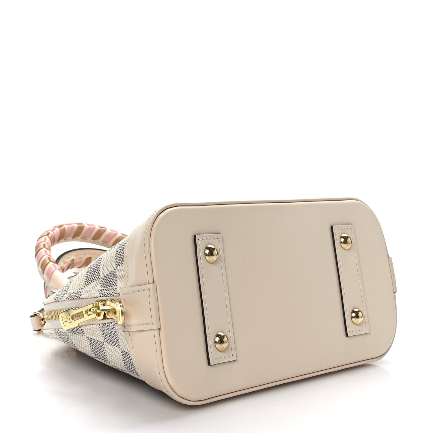 Louis Vuitton Damier Azur Braided Alma BB 4 of 8
