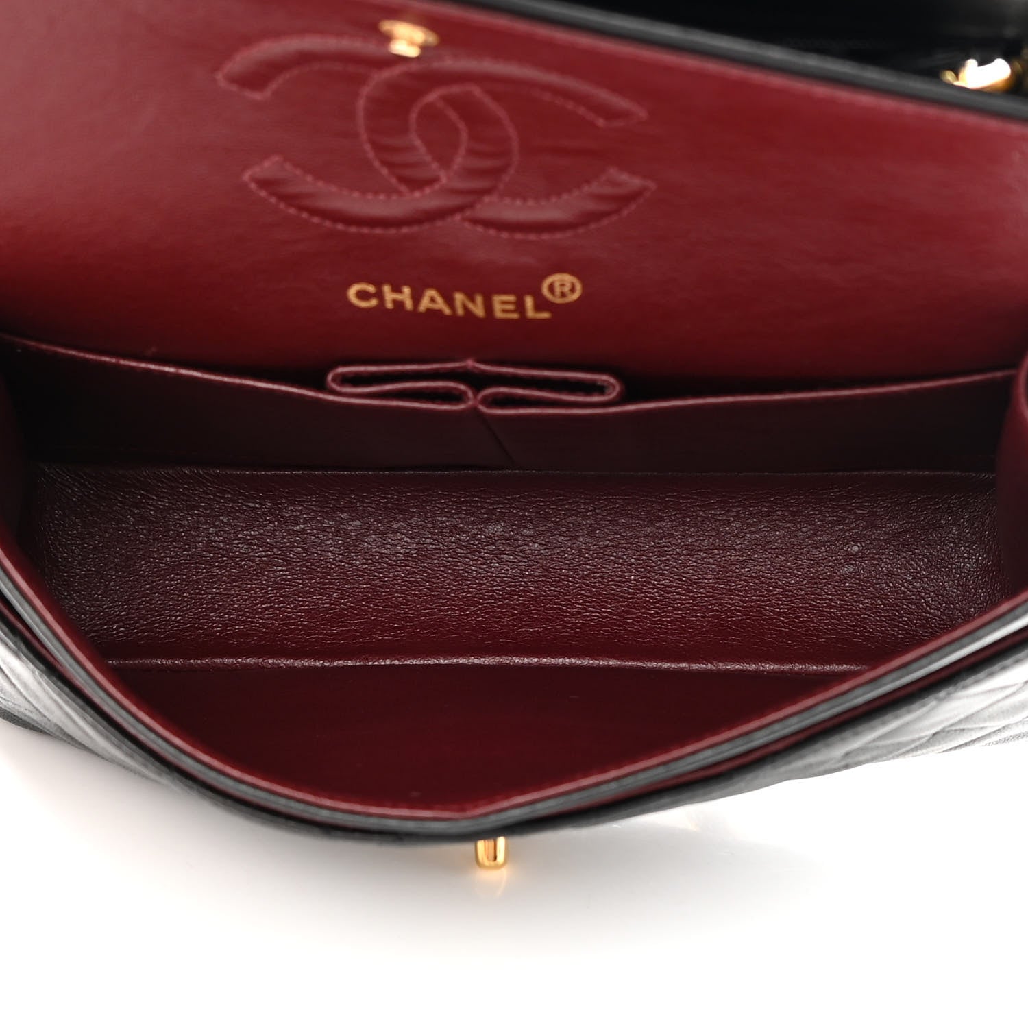 Chanel Lambskin Quilted Small Double Flap Black 5 of 16