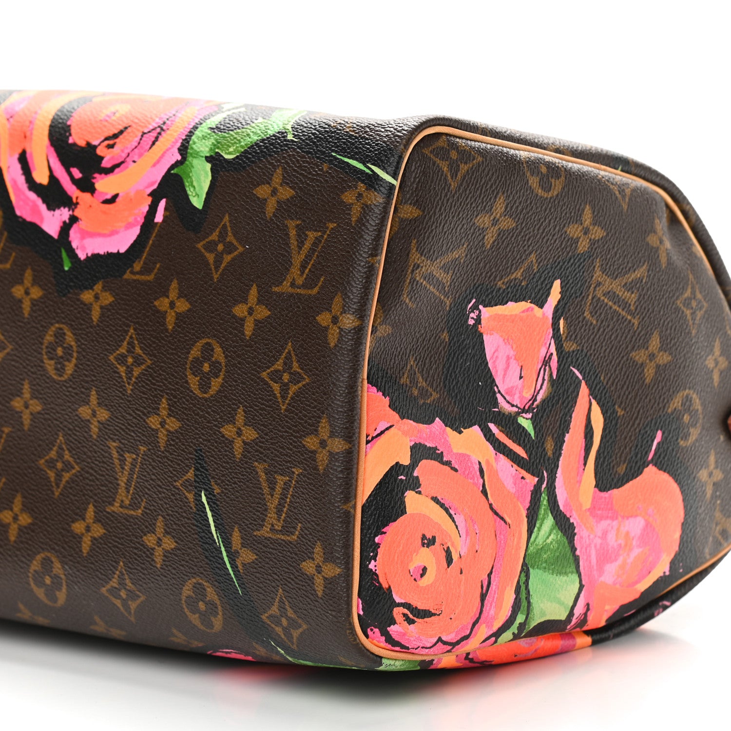 Louis Vuitton Monogram Roses Speedy 30 9 of 9