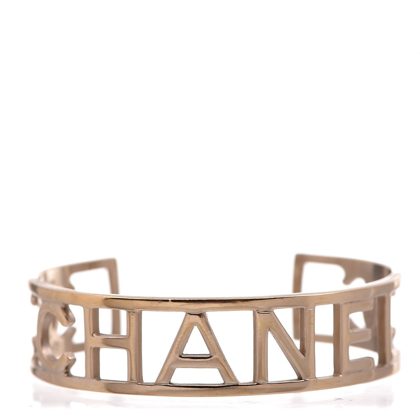 Logo Cuff Bracelet Gold
