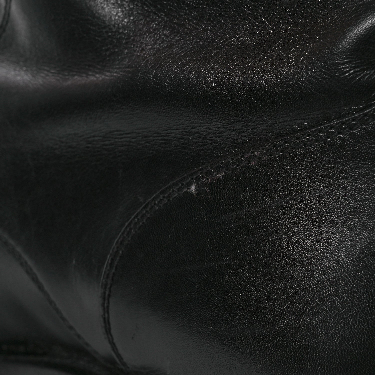 Louis Vuitton Calfskin Wonderland Ranger Boots 38.5 Black 9 of 10
