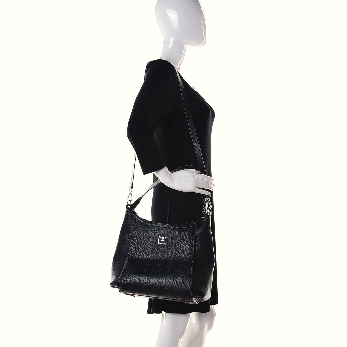 Visetos Medium Luisa Hobo Black