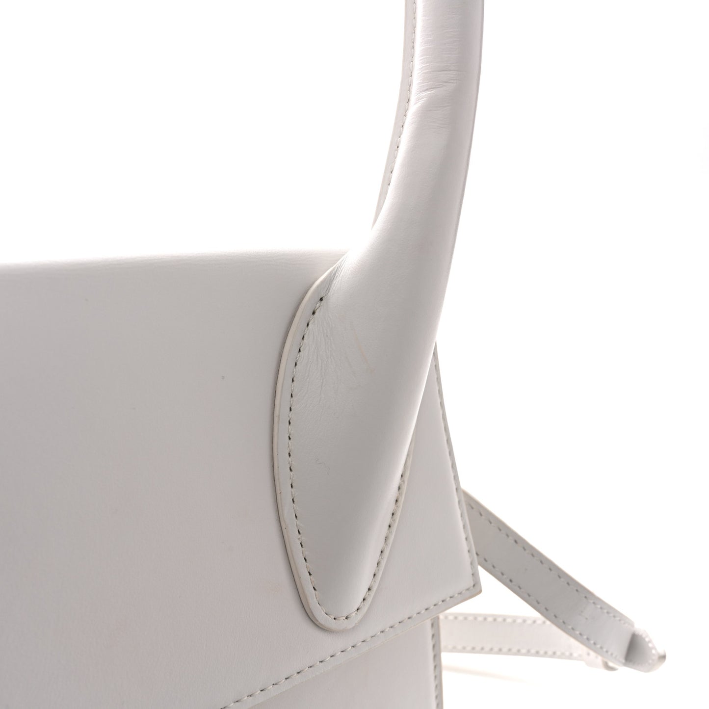 Smooth Calfskin Le Grand Chiquito White