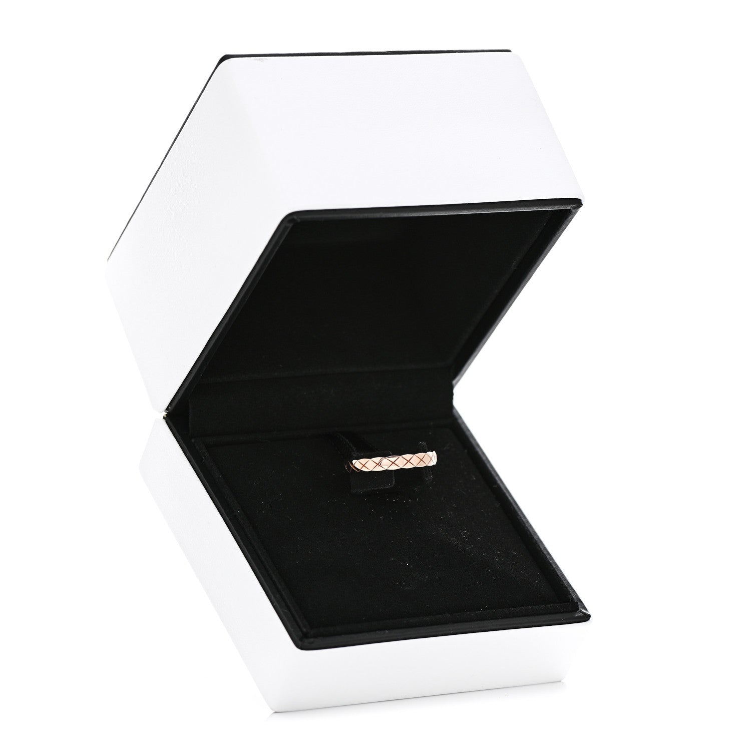 Chanel 18K Beige Gold Mini Coco Crush Ring 56 7.5 5 of 5