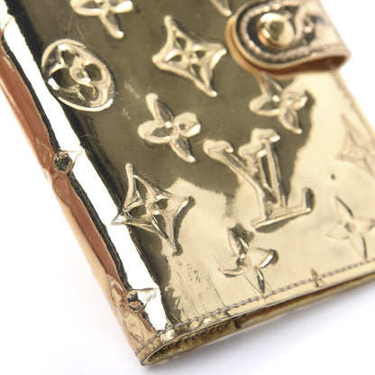 Louis Vuitton Monogram Miroir Small Ring Agenda Gold 6 of 11