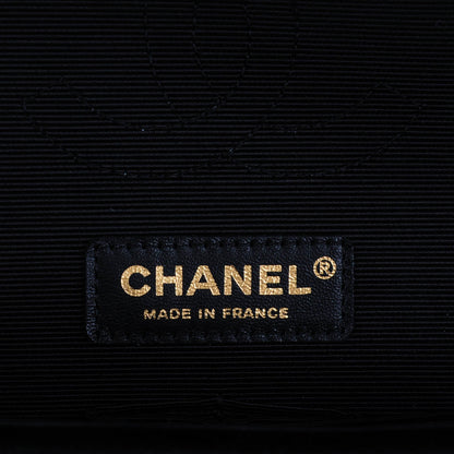 Chanel Velvet Quilted Medium Double Flap Black 7 of 8