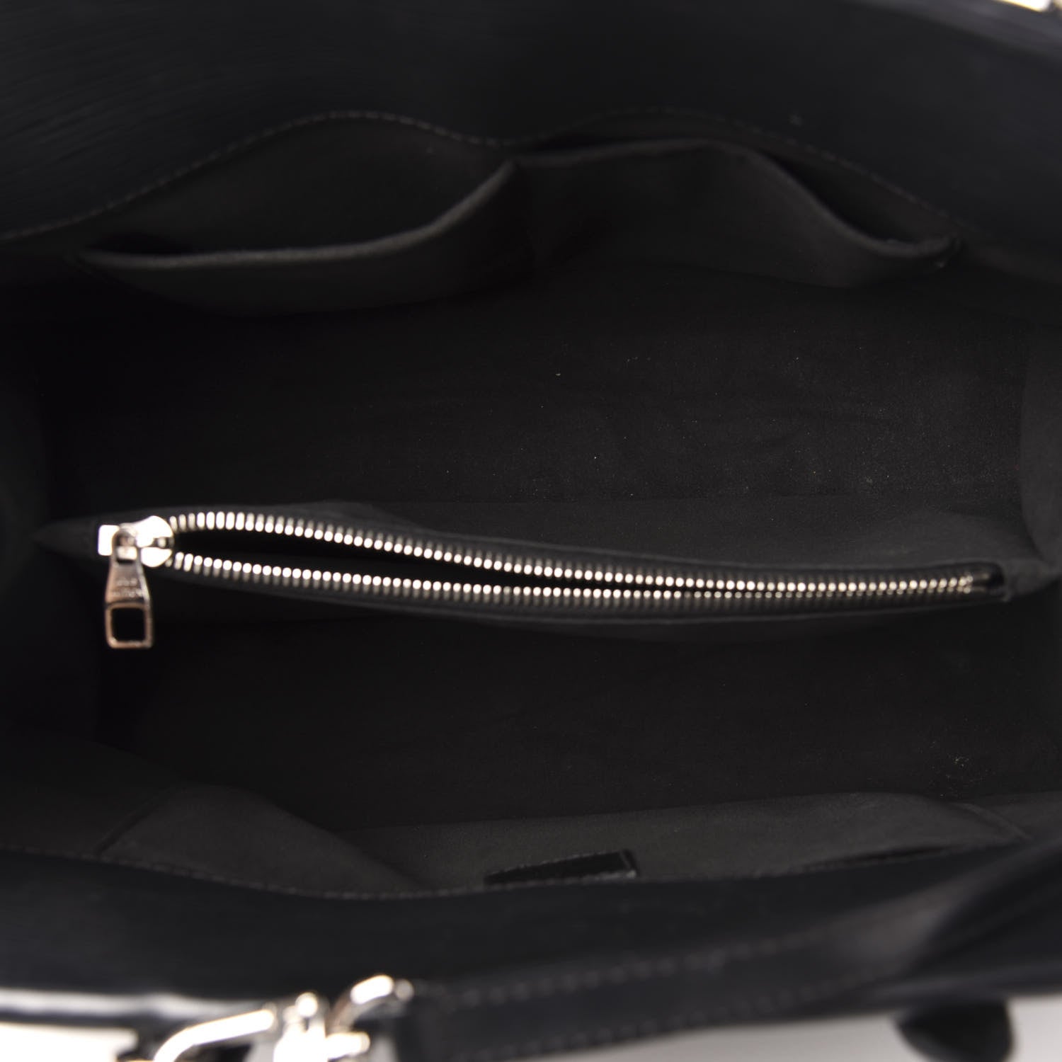 Louis Vuitton Epi Marly MM Black 6 of 13