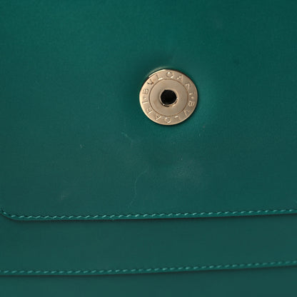 Bulgari Calfskin Serpenti Forever Shoulder Bag Emerald Green 11 of 11