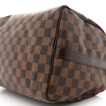 Louis Vuitton Damier Ebene Speedy Bandouliere 30 9 of 12