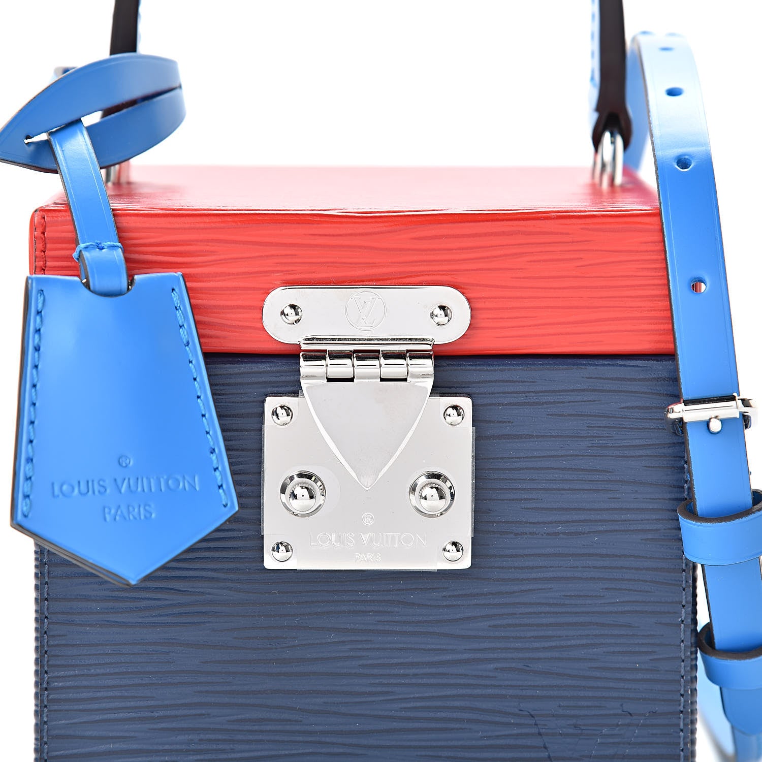 Louis Vuitton Epi Bleecker Box Indigo Coquelicot 9 of 11