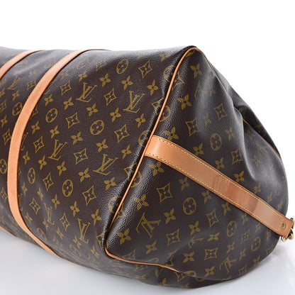Louis Vuitton Monogram Keepall Bandouliere 55 9 of 13