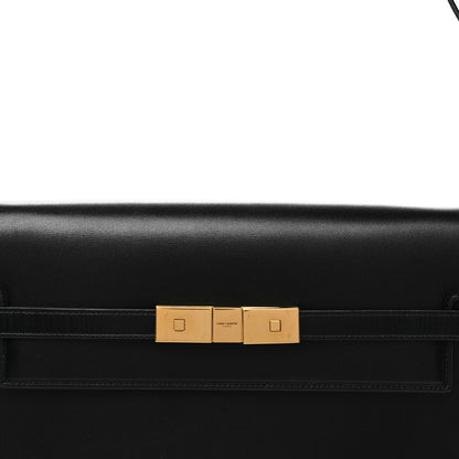 Saint Laurent Smooth Calfskin Manhattan Shoulder Bag Black 8 of 10