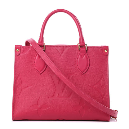 Louis Vuitton Empreinte Monogram Giant Onthego PM Freesia 1 of 11