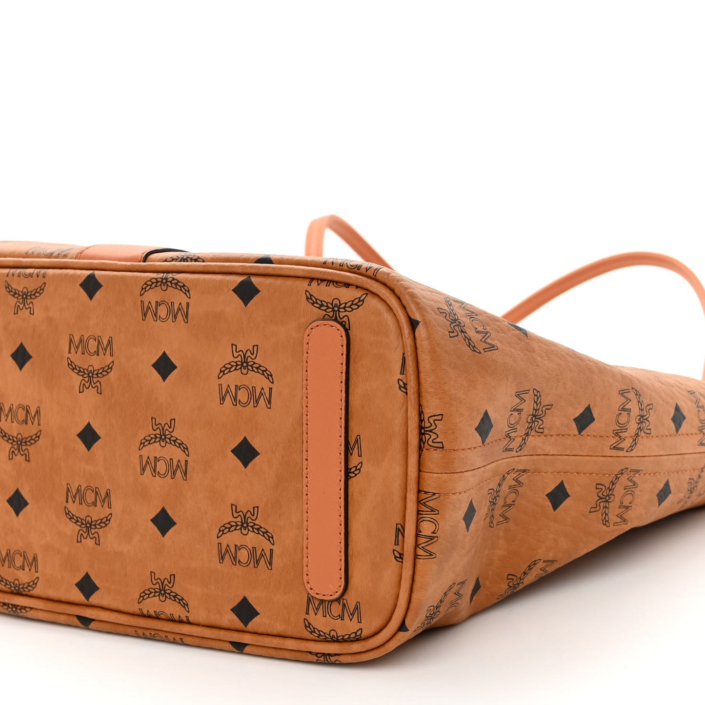 Visetos Small Liz Reversible Shopper Tote Cognac
