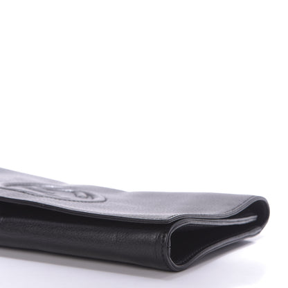 Gucci Pebbled Calfskin Medium Soho Clutch Black 7 of 9