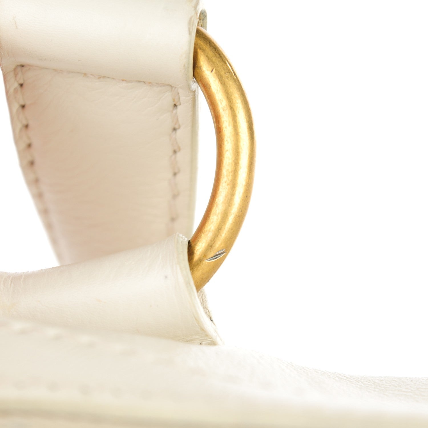 Saint Laurent Calfskin Medium Muse Ivory 9 of 11